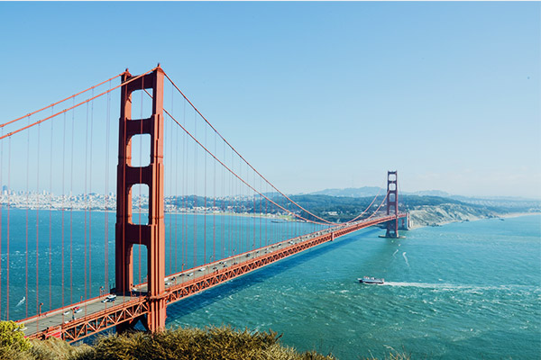 Golden Gate bridge, California, USA