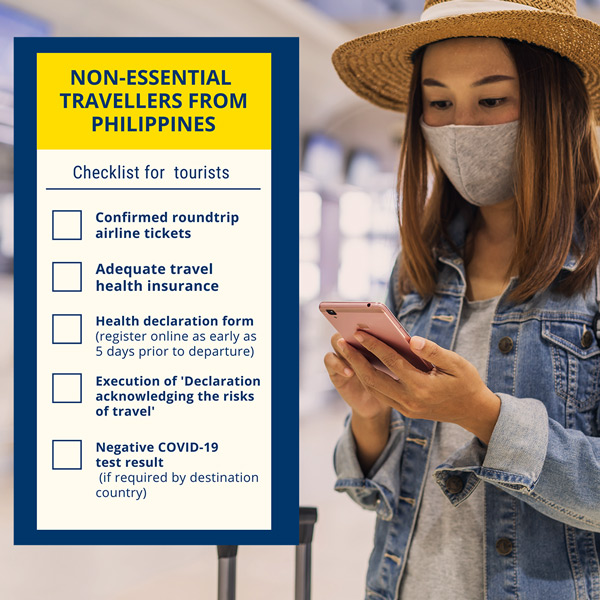 Non Essential Travel in the Philippines Updates and Protocols