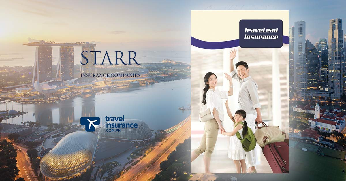Travel insurance program by Starr International, a global insurer with a presence in the Philippines